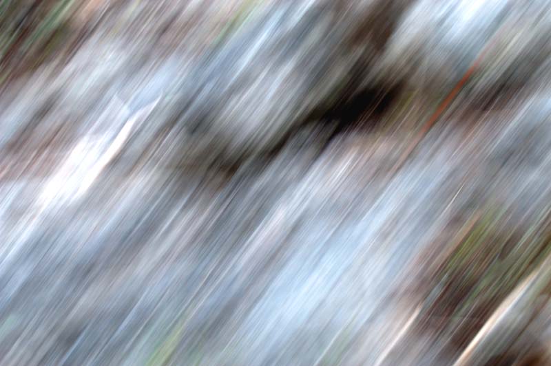 Motion blur - Rocks, Austin, Texas
